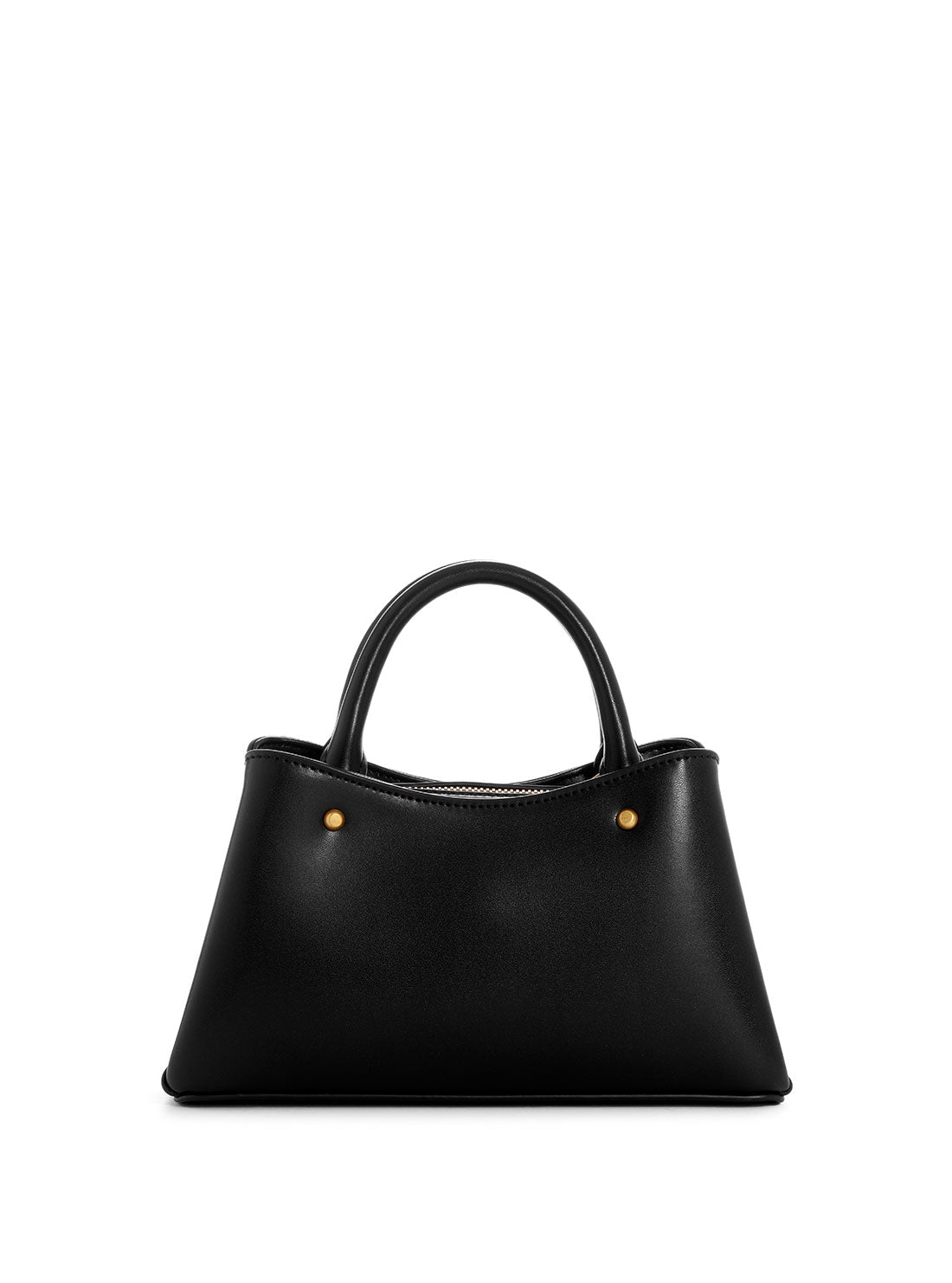 Black Sarita Mini Satchel Bag - Women's Crossbody Purse for Everyday Use, Work & Travel | Stylish & Compact Handbag