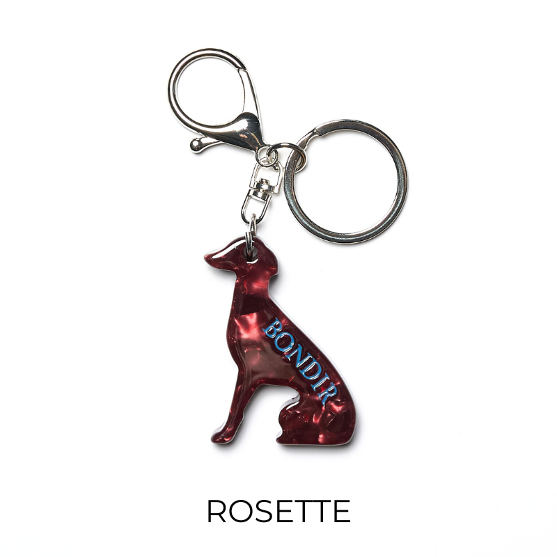 Stylish Greyhound Dog Keychain - Durable Metal Pet Lover Gift for Key Rings - Perfect for Dog Owners, Gifts & Everyday Carry