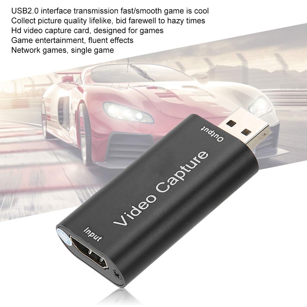 HDMI to USB Audio Video Capture Card - HD Game Recorder for Live Streaming, YouTube, Twitch, and PC Gaming - Perfect for Gamers, Streamers, and Content Creators