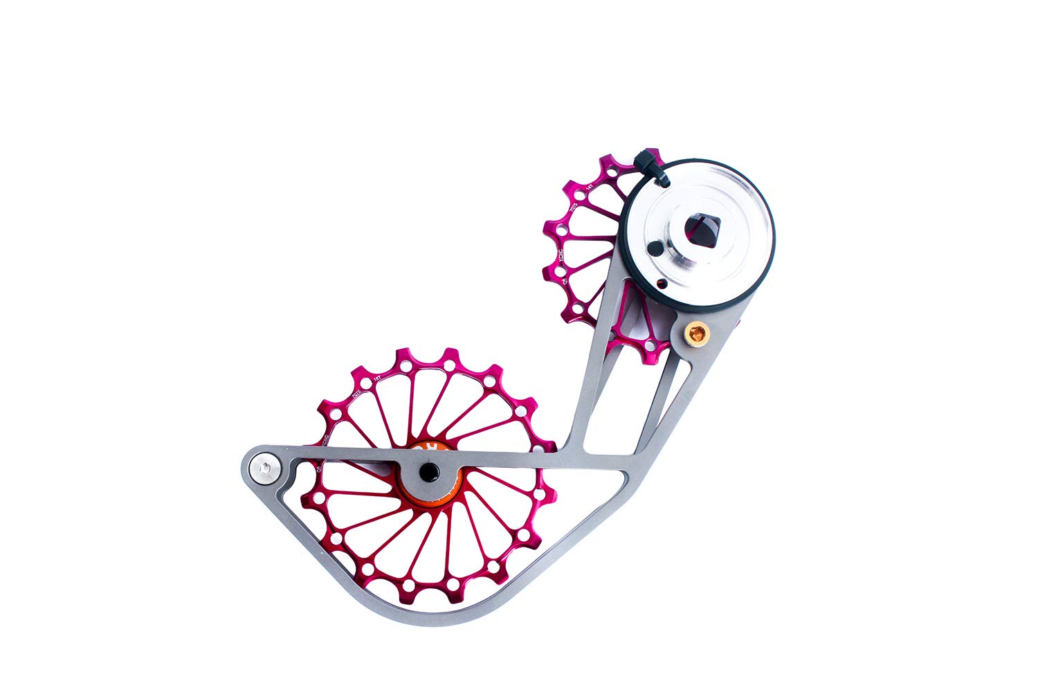 SRAM Red/Force eTap AXS 12-Speed Titanium Oversized Pulley Wheel (OSPW) System for Road, Cyclocross & Gravel Bikes - Lightweight Rear Derailleur Upgrade for Enhanced Shifting Performance on Rough Terrain & Long Rides