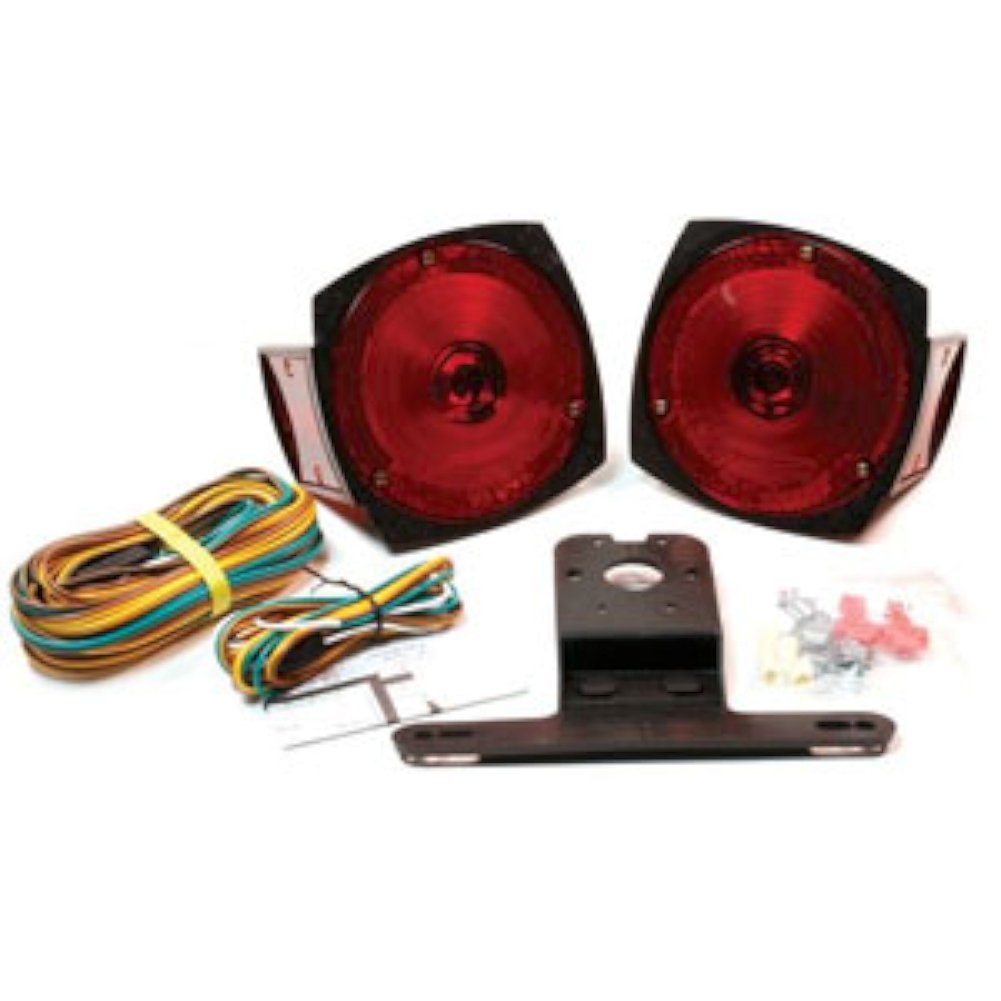 Grote 65190-5 Trailer Lighting Kit with Sidemarker Lights - DOT Approved LED Lights for Semi Trailers, Trucks & RVs - Easy Installation for Road Safety & Night Visibility