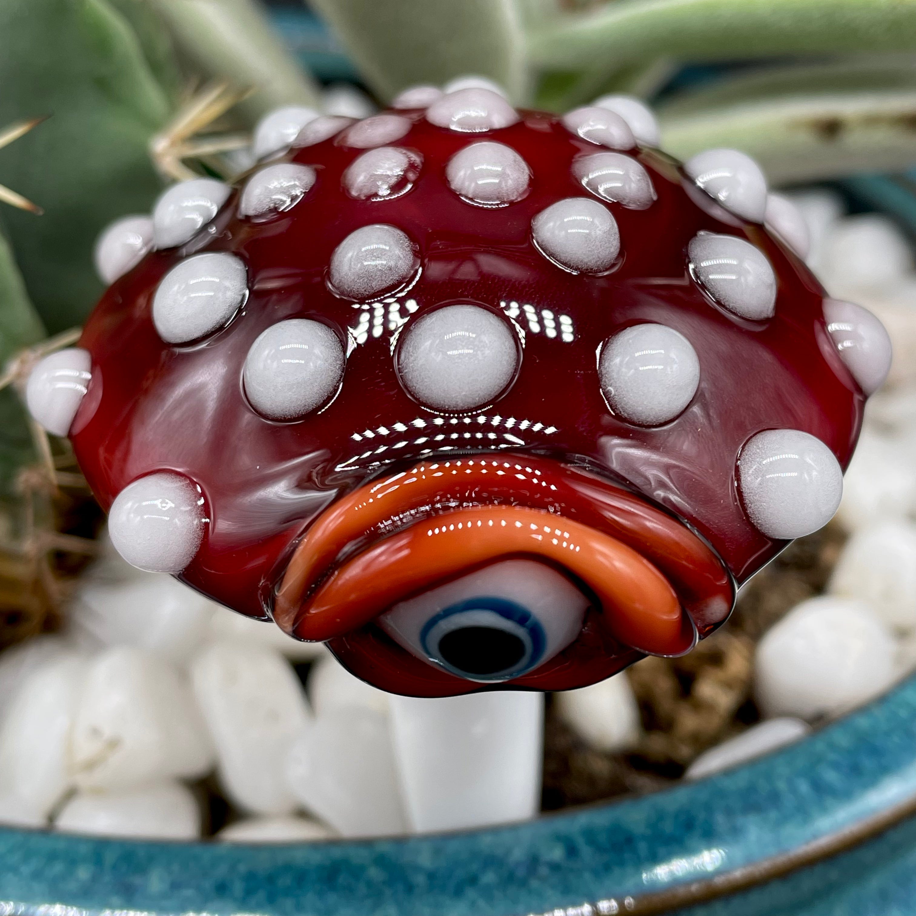 Premium Mushroom Plant Decor - Handmade Ceramic Mushroom Planter for Home & Garden Decor - Perfect for Indoor Plants, Succulents, and Fairy Gardens