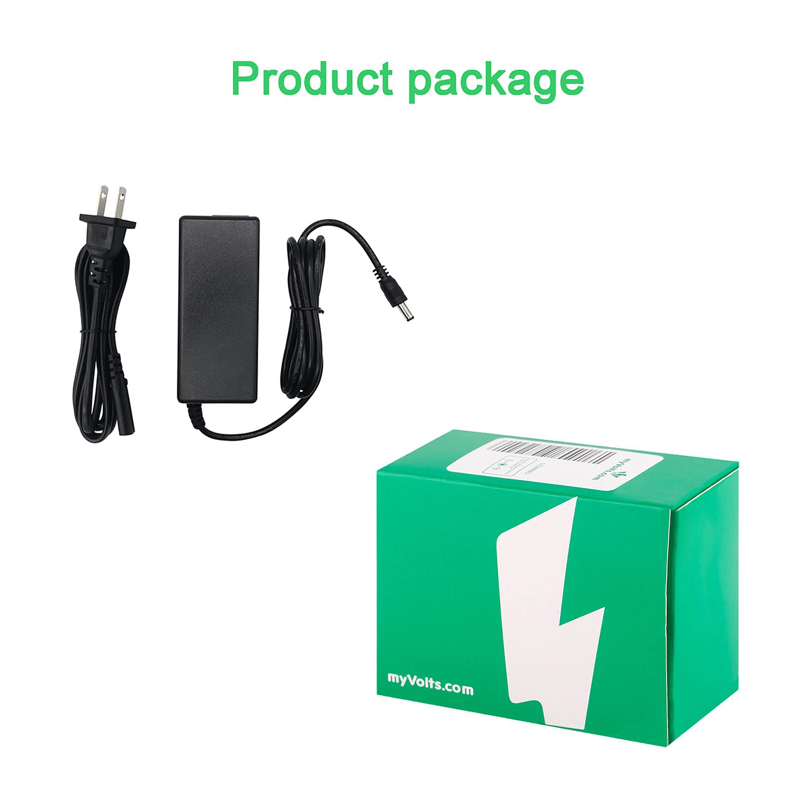 MyVolts 12V AC/DC Power Adapter Replacement for Gear4 HouseParty Rise 2 Wireless Speaker - US Plug Wall Charger for Home, Office & Outdoor Use