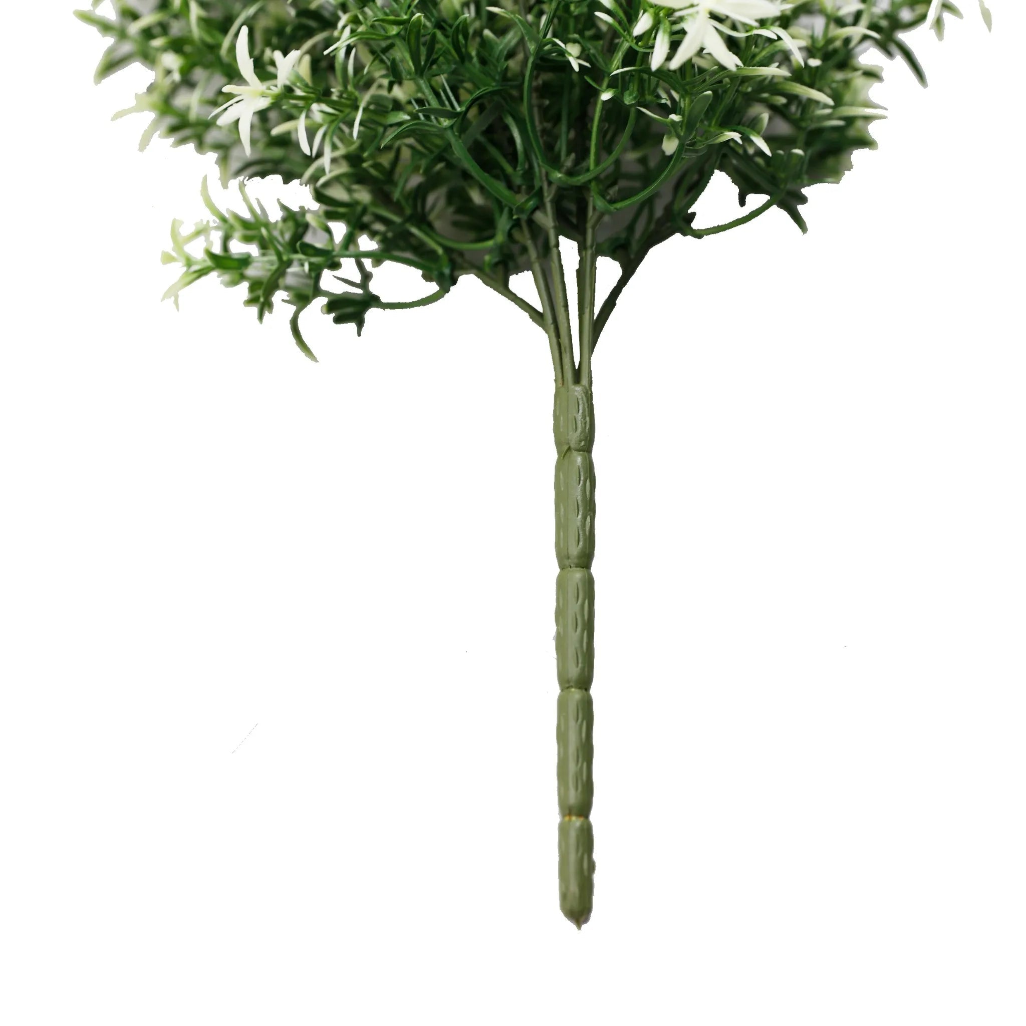 UV Resistant & Fire Safe Artificial Cascading Jasmine Vine - 20cm x 76cm Fake Flowers for Home Decor, Wedding, Garden, and Outdoor Use