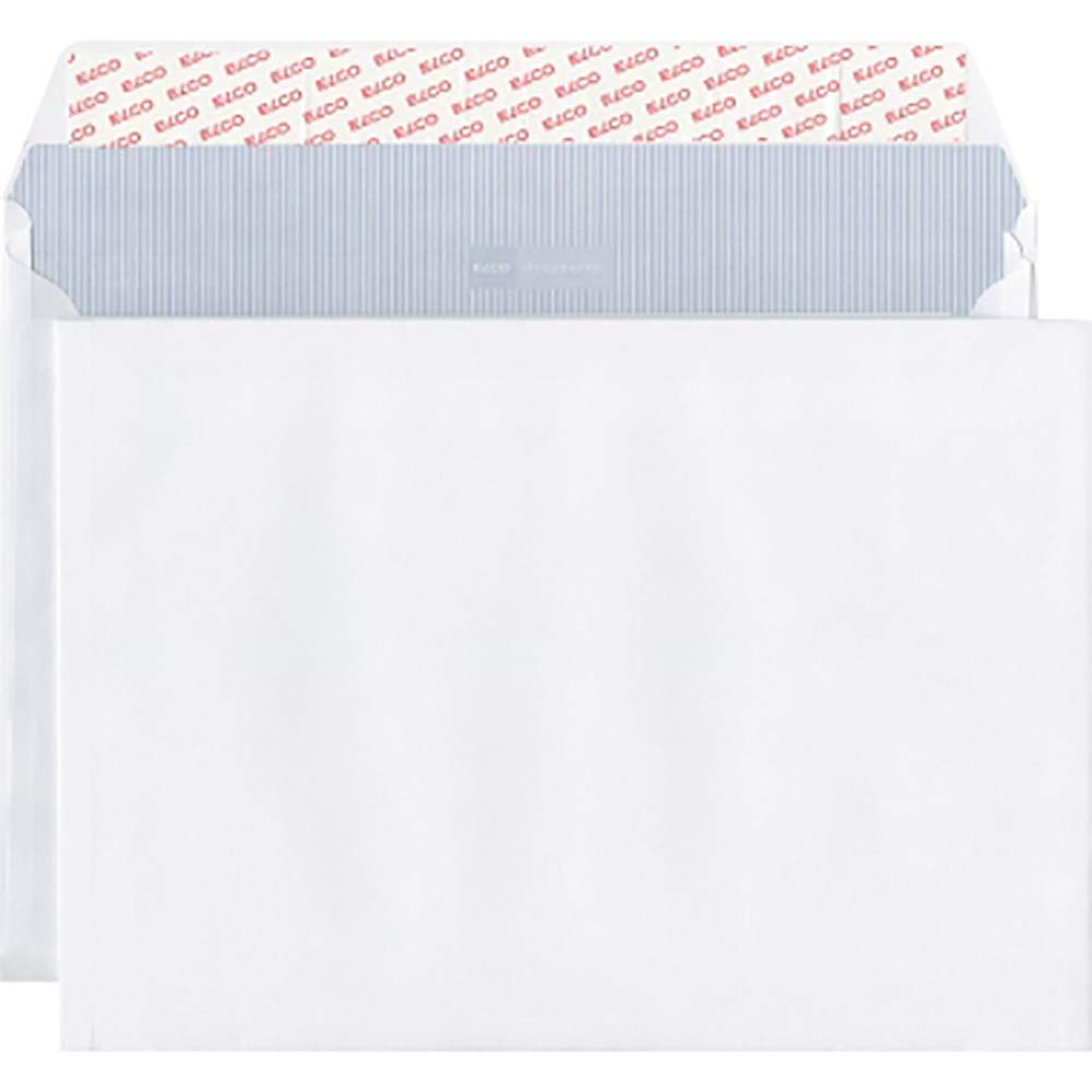 Optifix B4 Envelopes - 250 x 353 mm White Document Envelopes for Mailing, Office Use & Legal Documents