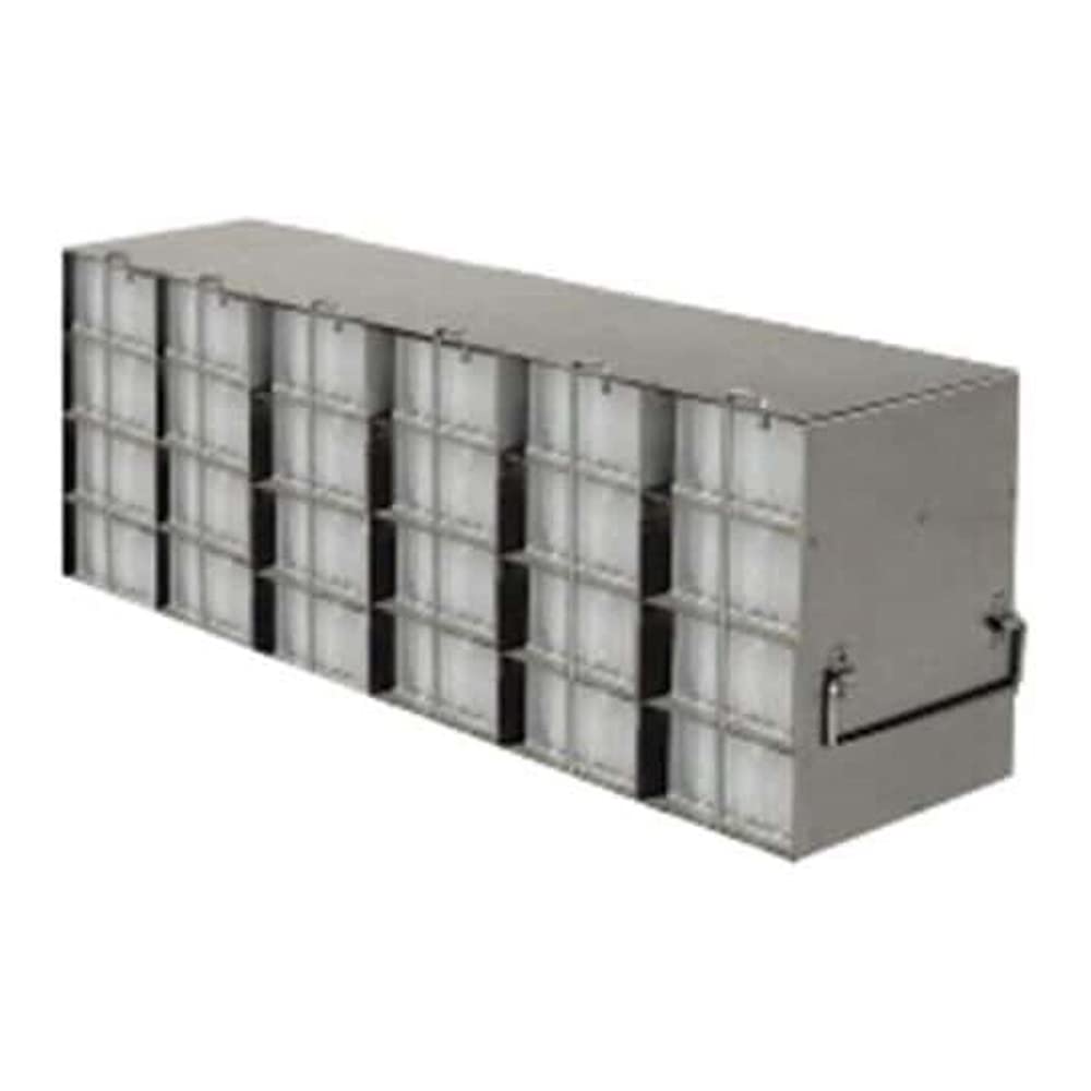 Argos PolarSafe RTB64A Upright Freezer Rack for 96-Well Microtube Boxes - Holds 24 Boxes | Laboratory Organization & Sample Storage Solution for Biotech, Pharma & Research Labs