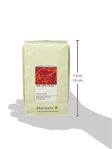 Premium Earl Grey Strong Black Tea - 500g (1-Pack) | Organic & Bold Flavor | Perfect for Breakfast, Afternoon Tea & Relaxation