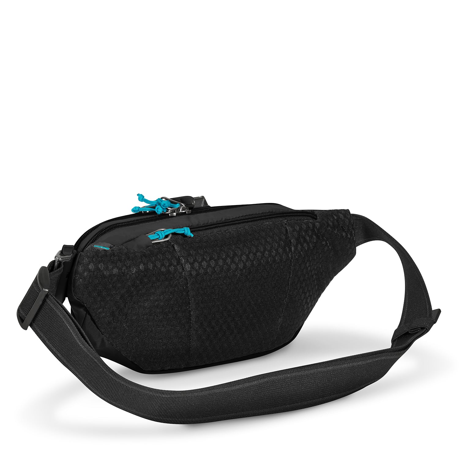 Pacsafe Eco Anti-Theft Waist Pack - Secure Travel Money Belt for Men & Women - Perfect for Hiking, Shopping & Urban Commute