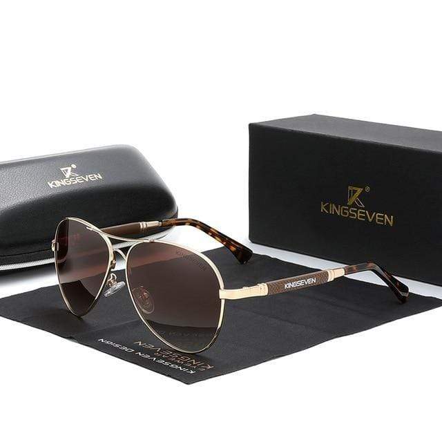 Premium Titanium Alloy Polarized Sunglasses for Men - UV400 Protection, Lightweight & Durable - Perfect for Driving, Fishing & Outdoor Adventures