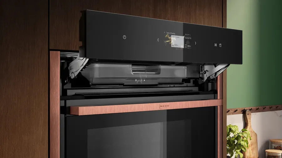 Neff Flex Design 60cm Built-In Steam Oven N90 B69FS5CY0A - Perfect for Modern Kitchens, Baking & Healthy Cooking