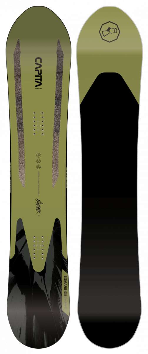 Capita Navigator Snowboard 2023 - All-Mountain Freestyle Snowboard for Men & Women | Perfect for Powder, Park & Freeriding