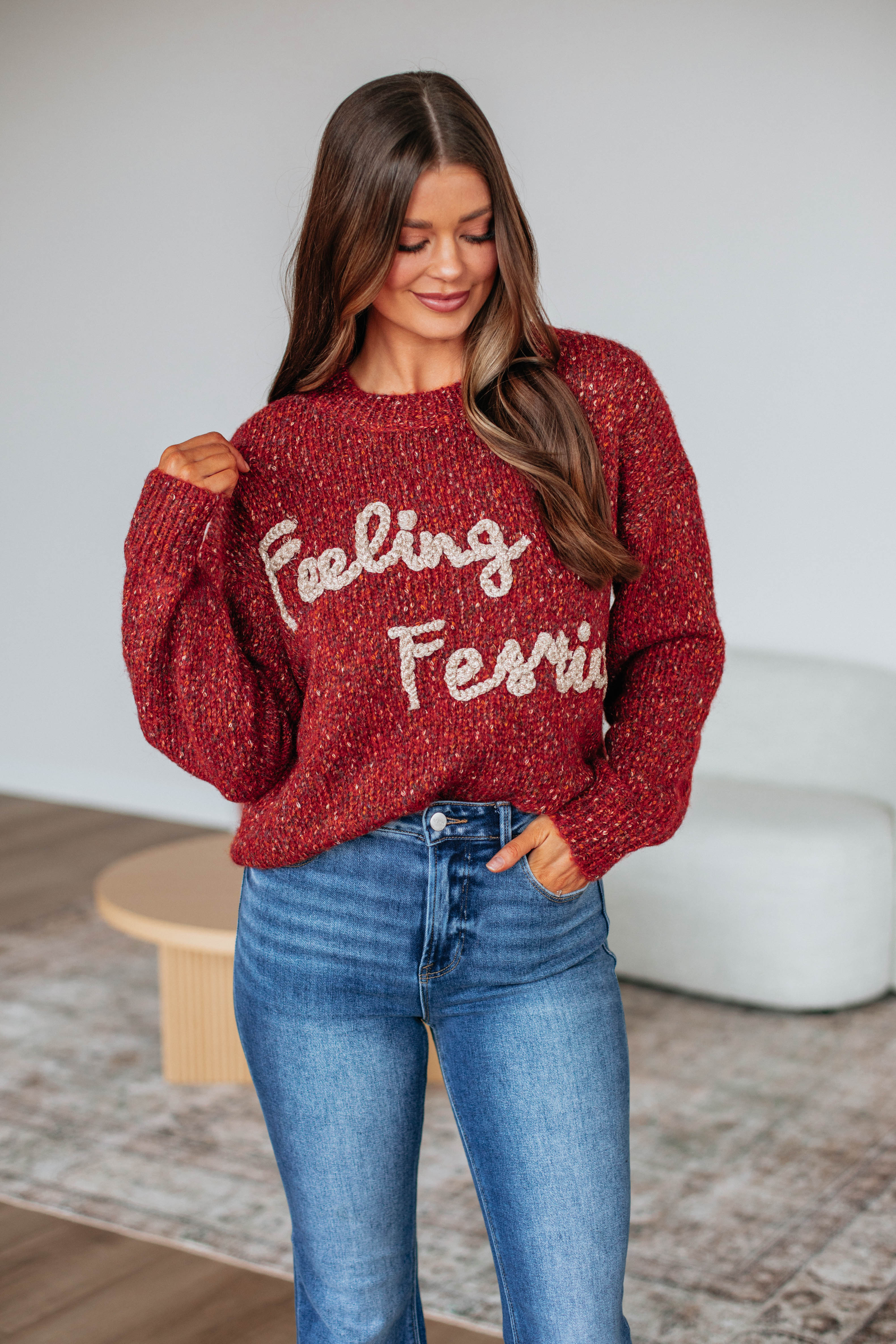 Festive Christmas Sweater - Cozy Holiday Knit Pullover for Women & Men - Perfect for Xmas Parties, Family Gatherings & Winter Celebrations