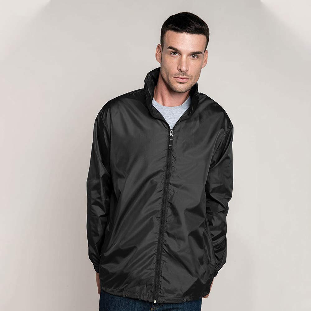 Men's Lightweight Windbreaker Jacket - Waterproof & Breathable Outdoor Jacket for Hiking, Running, and Travel
