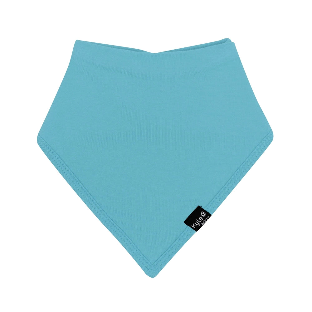 Kyte Baby Bib in Makai - Soft Organic Cotton Drool Bibs for Infants & Toddlers - Perfect for Feeding, Teething, and Messy Playtime