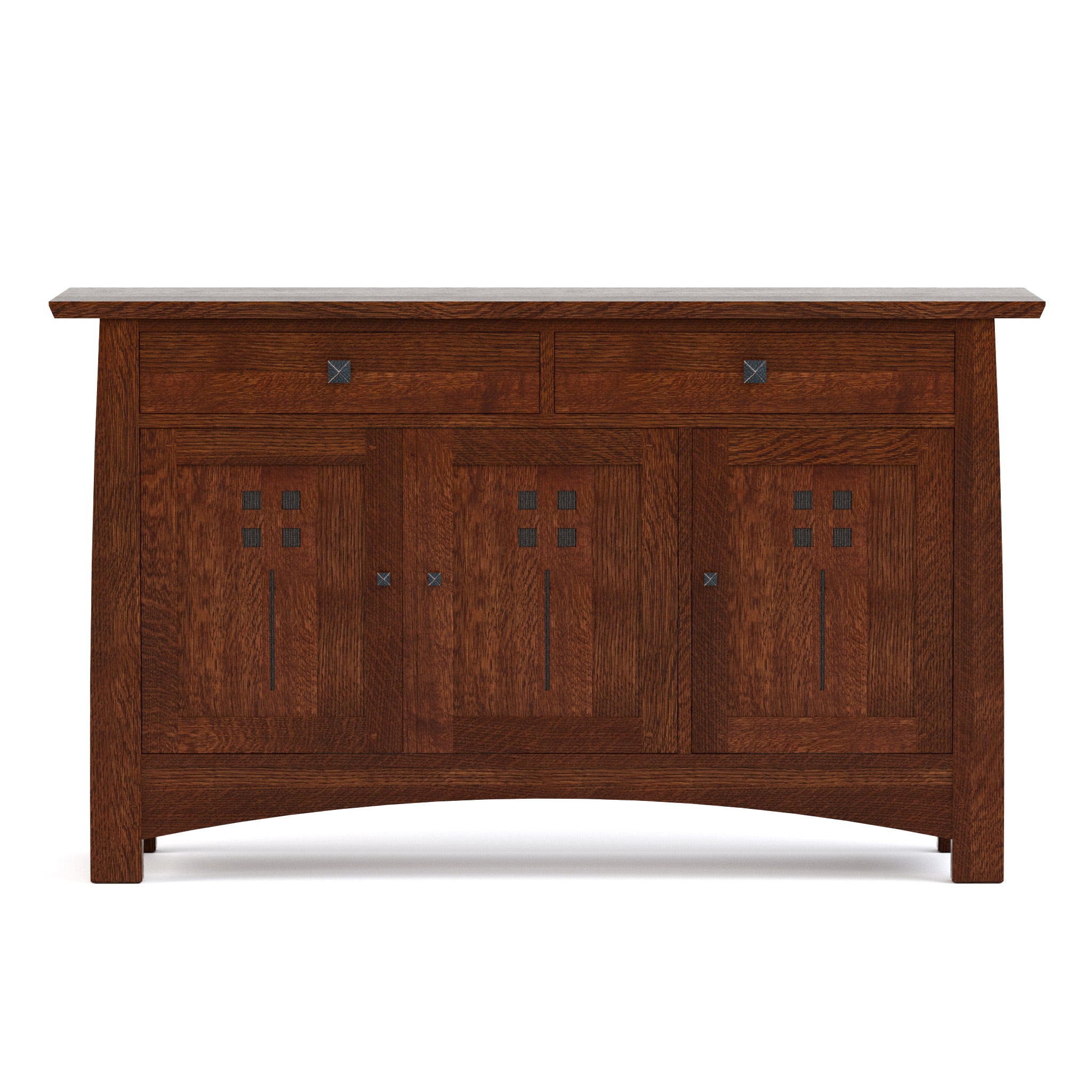 Stylish Highlands Small Entertainment Console for TV & Media Storage - Perfect for Living Room, Bedroom, or Home Theater Setup
