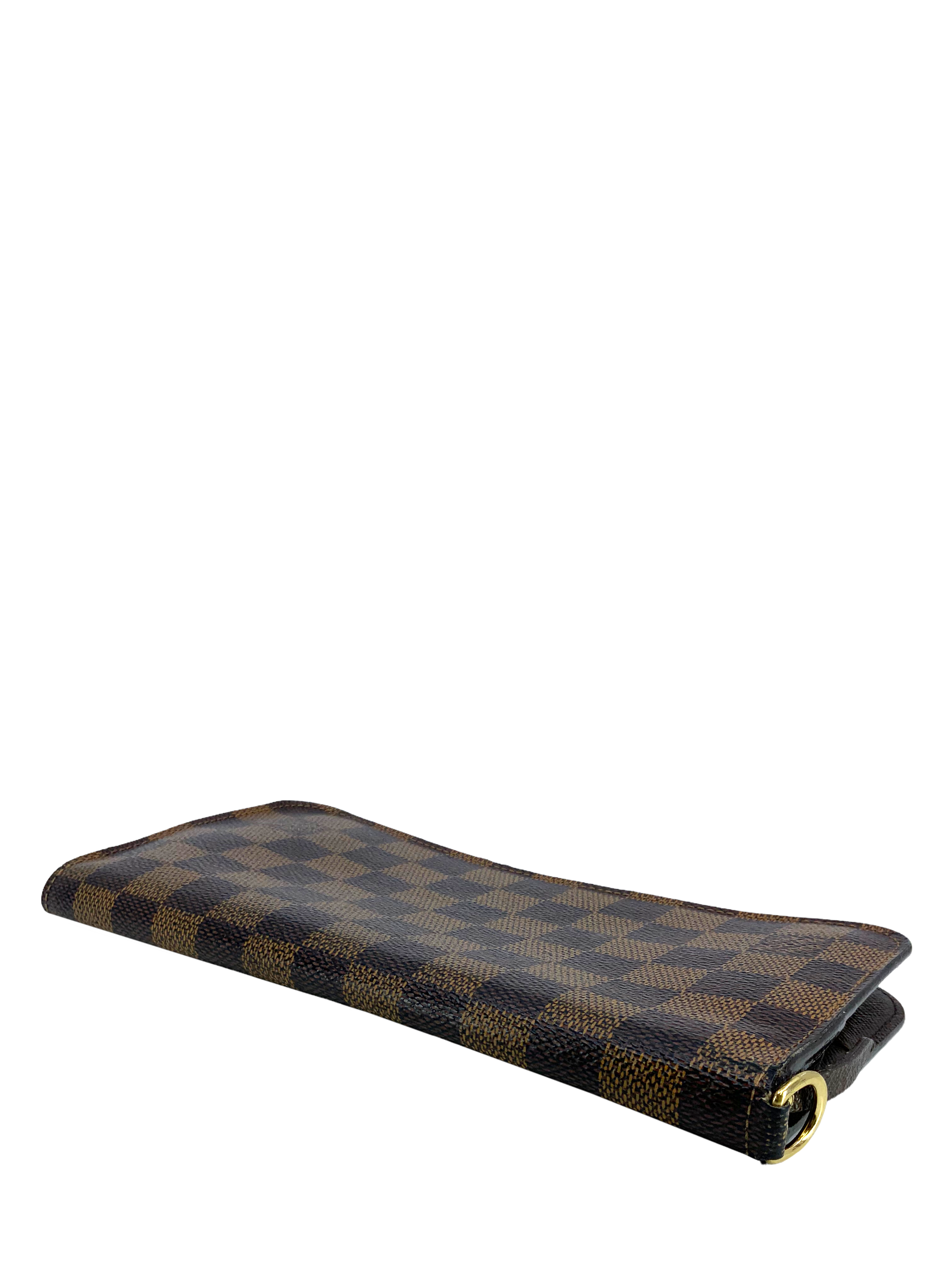 Louis Vuitton Insolite Damier Ebene Wallet Organizer - Luxury Compact Wallet for Women - Perfect for Travel, Business & Everyday Use