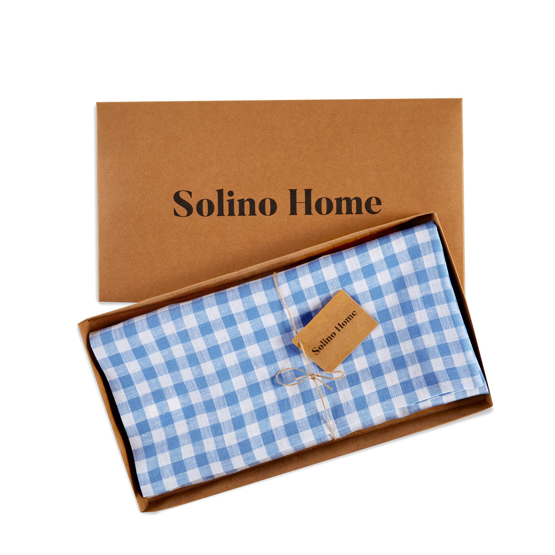 Classic Gingham Table Throw - Stylish Cotton Tablecloth for Dining, Picnics & Outdoor Events - Perfect for Kitchen, Party & Home Decor