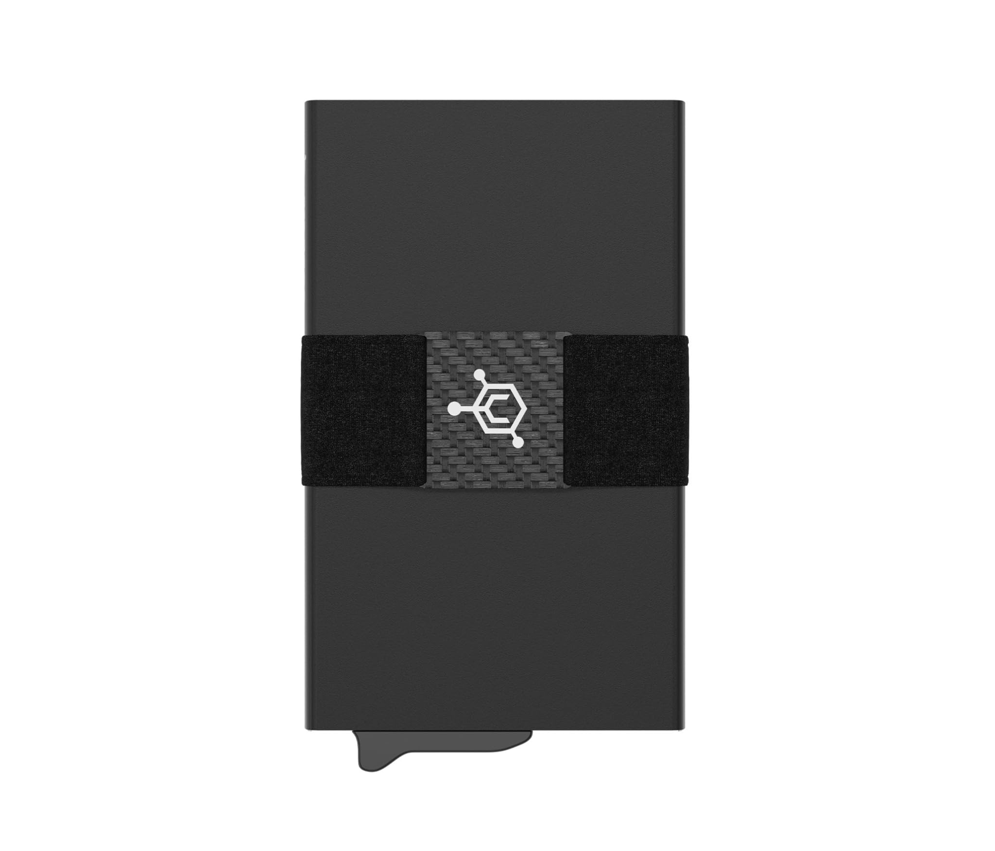 Premium CODE 118 Smart Wallet - RFID Blocking Automatic Wallet with 6061-T6 Aerospace Aluminum & Genuine 3K Carbon Fiber - Quick Access Trigger Mechanism - Perfect for Travel, Business & Everyday Carry (EDC)