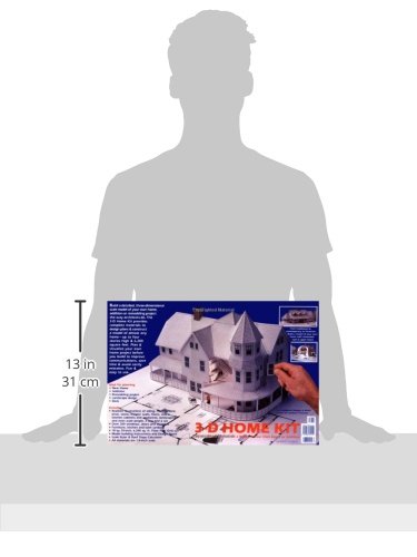 3D Home Model Kit - DIY House Construction Kit for Building Your Dream Home or Addition | Perfect for Architects, Hobbyists & Home Renovation Projects