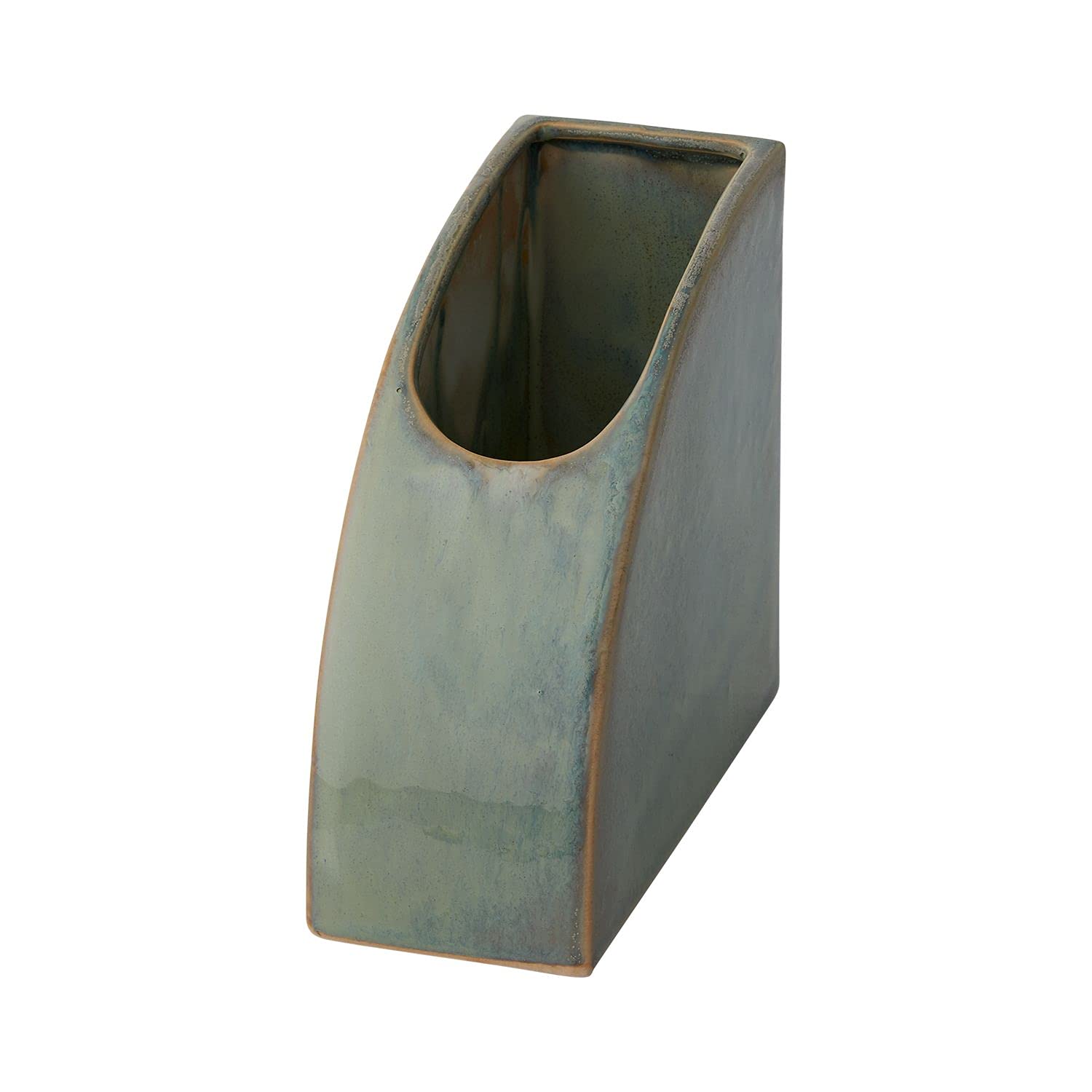 Bookend Vases Set - Decorative Floral Bookends for Shelves & Home Decor | Perfect for Bookshelves, Office Desks & Living Room Display