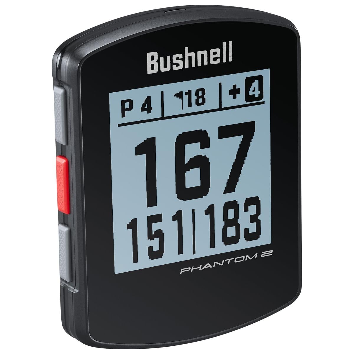 Bushnell Golf Phantom 2 GPS Rangefinder - Accurate Golf Distance Measuring Device for Course Mapping & Shot Tracking | Perfect for Golfers & Outdoor Sports Enthusiasts