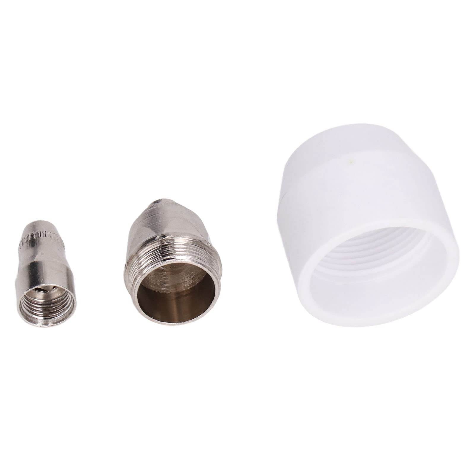 Plasma Cutter Torch Consumables - Durable Electrode Nozzles & Cups for P-80 Machine | Portable, Lightweight Replacement Parts | Ideal for Metal Cutting, Welding & Fabrication Projects