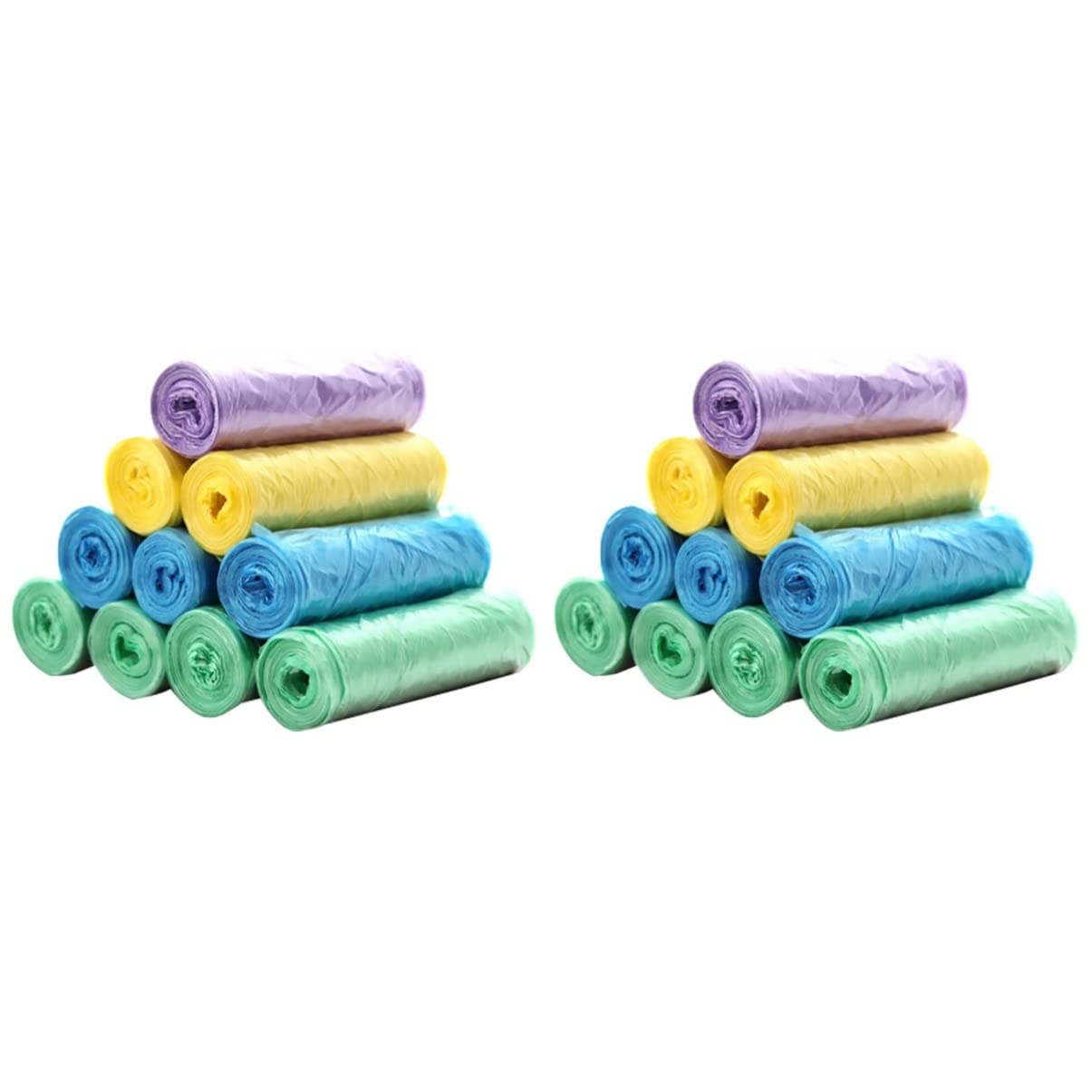Eco-Friendly Biodegradable Kitchen Trash Bags - 20 Rolls Heavy Duty Disposable Garbage Bags for Home, Office & Outdoor Use | Mobestech