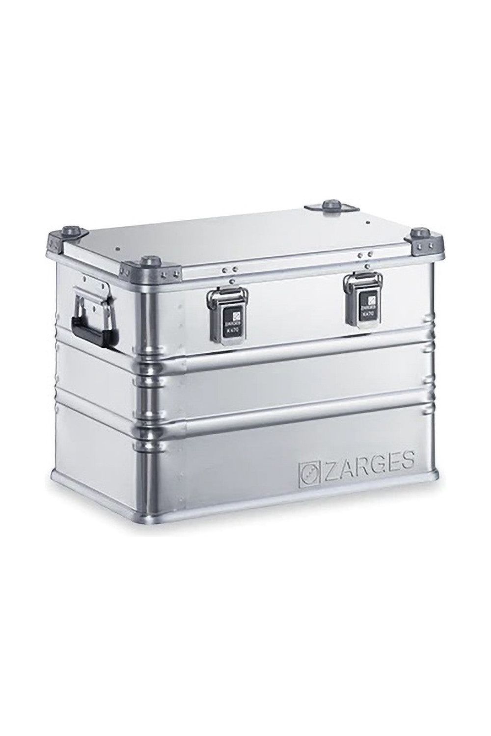 Zarges K470 98L Aluminum Cargo Storage Case - Heavy Duty Waterproof Transport Box for Tools, Equipment & Outdoor Gear - Perfect for Construction, Military, Camping & Industrial Use