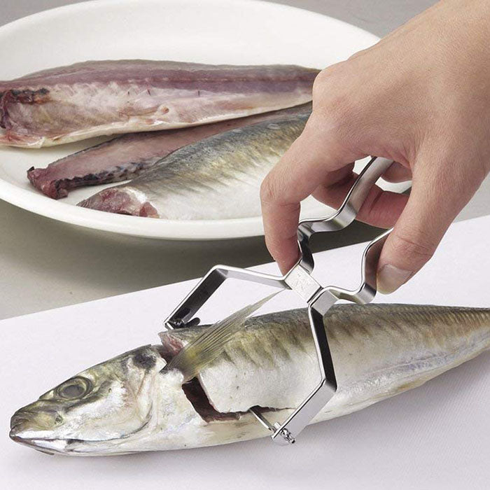 Kai Small Fish San Mai Oroshi Peeler - Professional Japanese Boning & Filleting Knife for Sushi, Sashimi & Seafood Prep | Perfect for Home Chefs & Sushi Restaurants