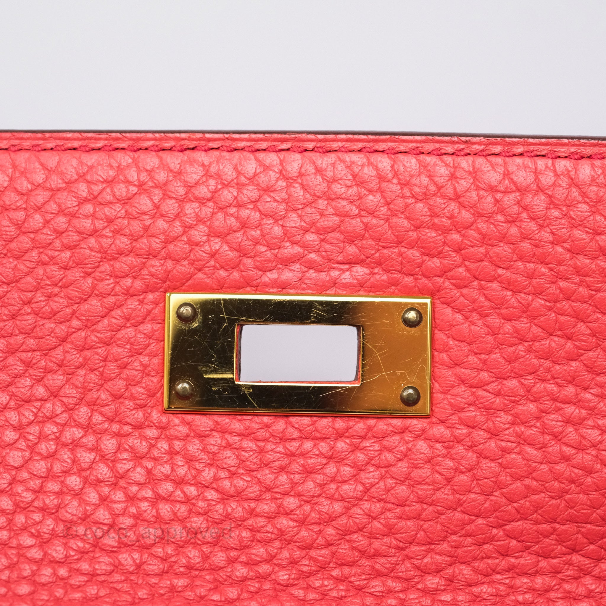 Authentic Hermès Kelly 28 Handbag in Rose Jaipur Togo Leather with Gold Hardware - Luxury Shoulder Bag for Women | Perfect for Work, Travel & Special Occasions