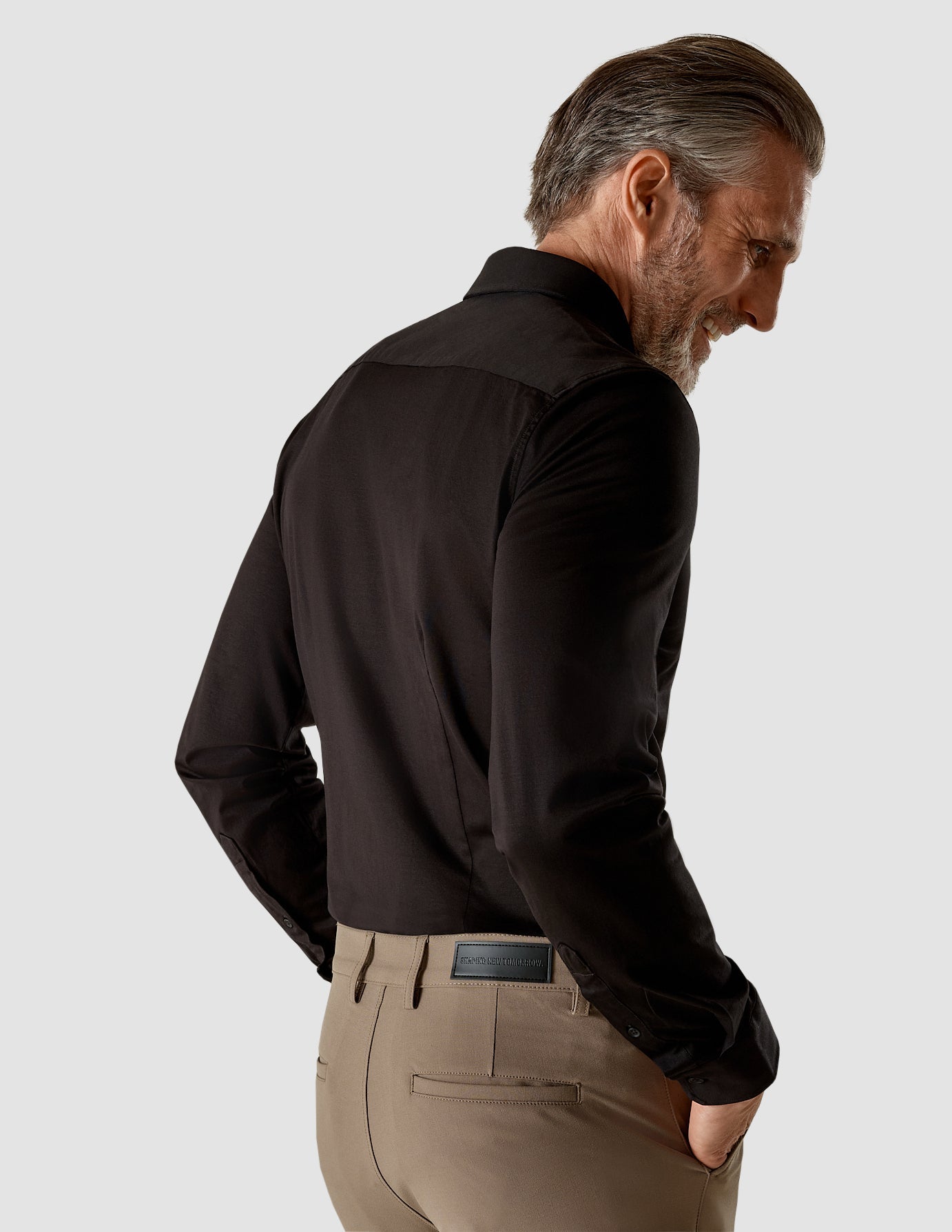 Classic Black Regular Fit Shirt for Men - Stylish & Comfortable for Work, Casual & Formal Occasions