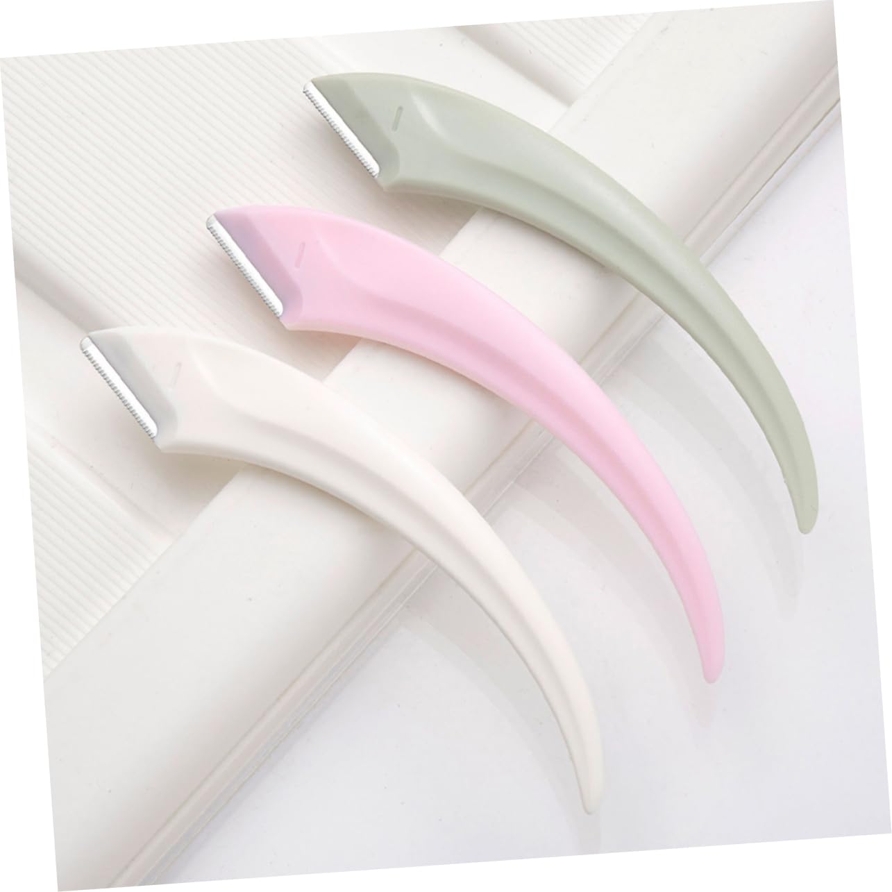 6pcs Women's Facial Razors - Eyebrow & Face Shaver Kit - Smooth & Precise Beauty Tools for Eyebrow Shaping, Peach Fuzz Removal & Dermaplaning at Home
