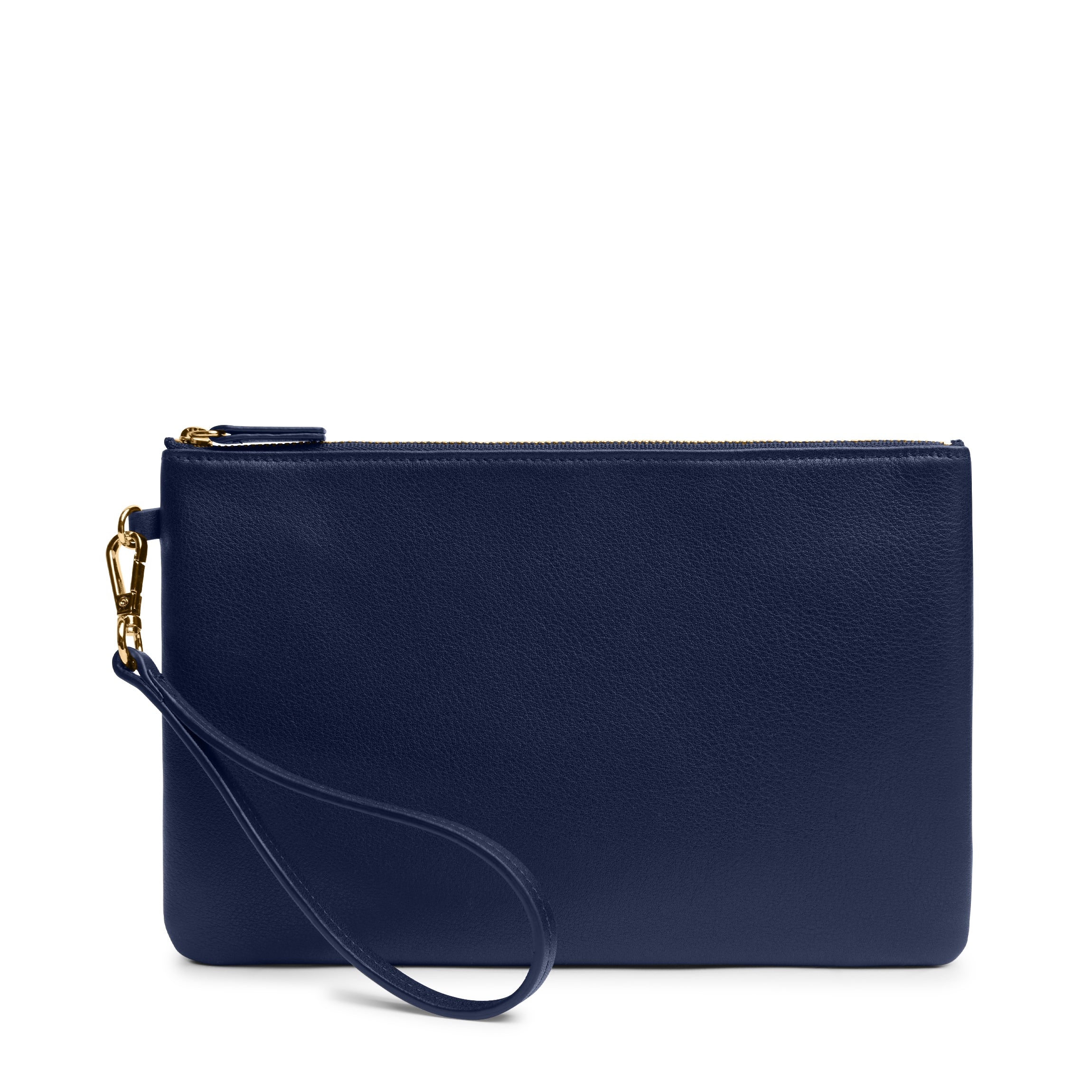 Medium Wristlet Pouch Navy Blue - Stylish Crossbody Wallet for Women | Perfect for Travel, Shopping & Everyday Use