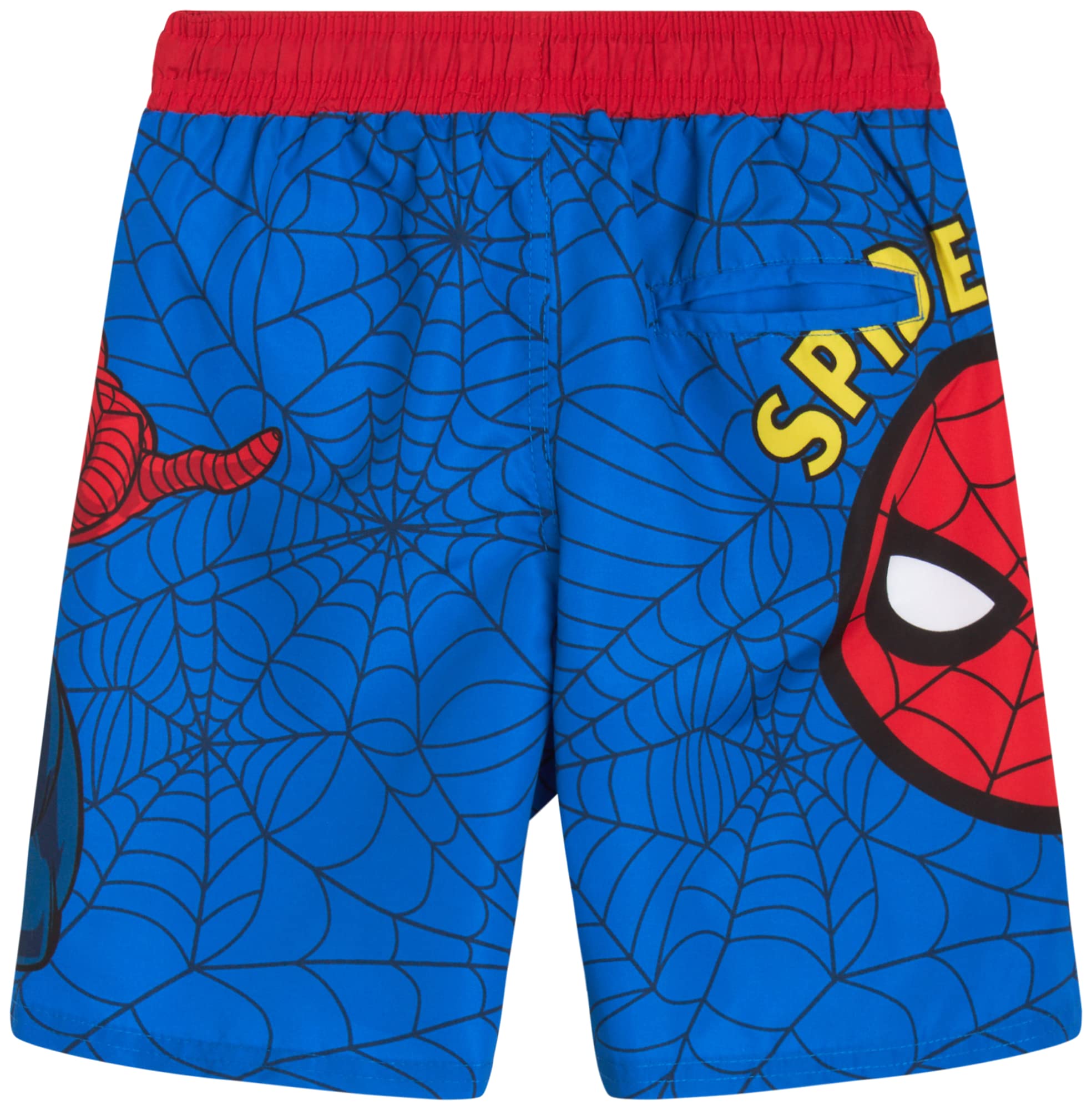 **Marvel Avengers Boys' Swim Trunks - Spider-Man, Captain America, Hulk, UPF 50+ Quick Dry Swim Shorts for Kids (2T-12) - Perfect for Pool, Beach & Summer Water Play**