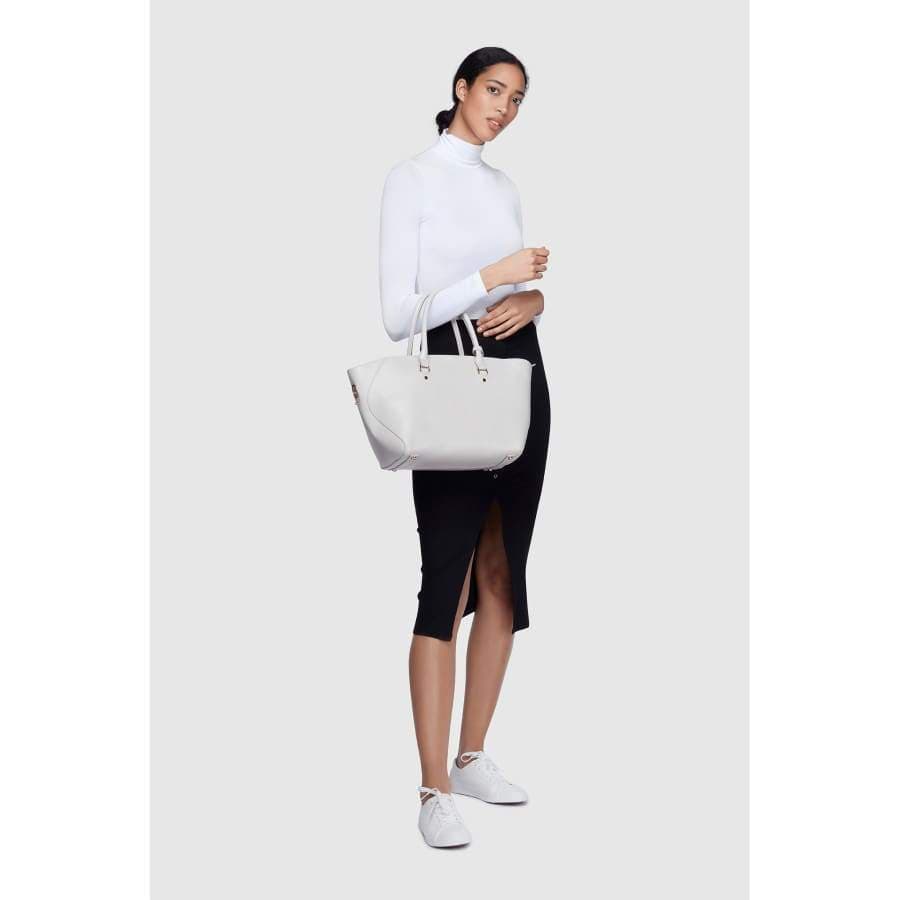Sophie Vegan Leather Tote Bag for Women - Stylish & Eco-Friendly Black Handbag - Perfect for Work, Travel & Everyday Use