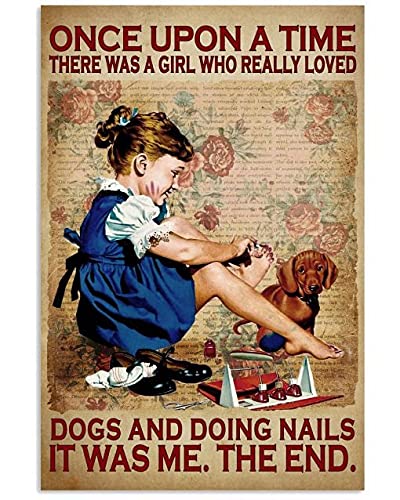 500-Piece Jigsaw Puzzle - 'Once Upon a Time There Was a Girl Who Loved Dogs & Nails' - Fun Educational Puzzle Game for Adults & Kids - Perfect Gift for Family Game Night & Cognitive Development