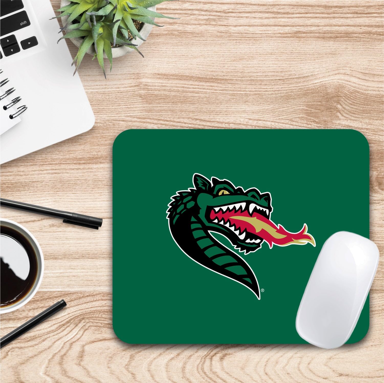 Alabama at Birmingham UAB Mouse Pad - Non-Slip Fabric Gaming & Office Desk Mat for Computer, Laptop - Perfect for Work, Study & Gaming (Standard/Triple Wordmark)