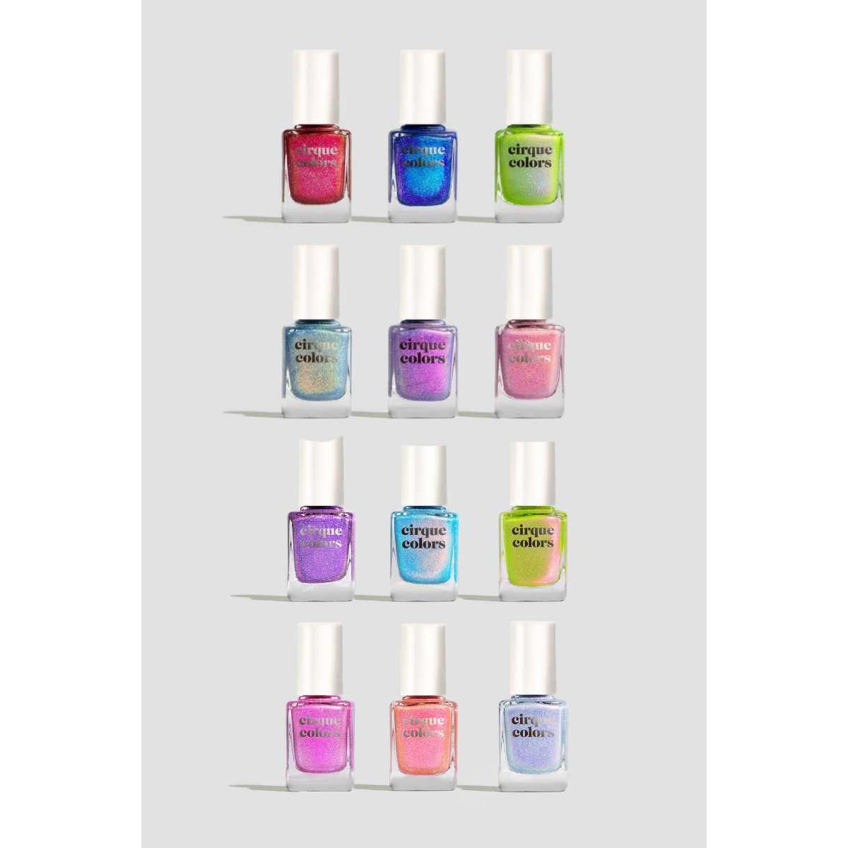 Cirque Colors Super Shimmergraphic Nail Polish Collection - Long Lasting High Shine Nail Lacquer for Women | Perfect for Parties, Weddings & Special Occasions