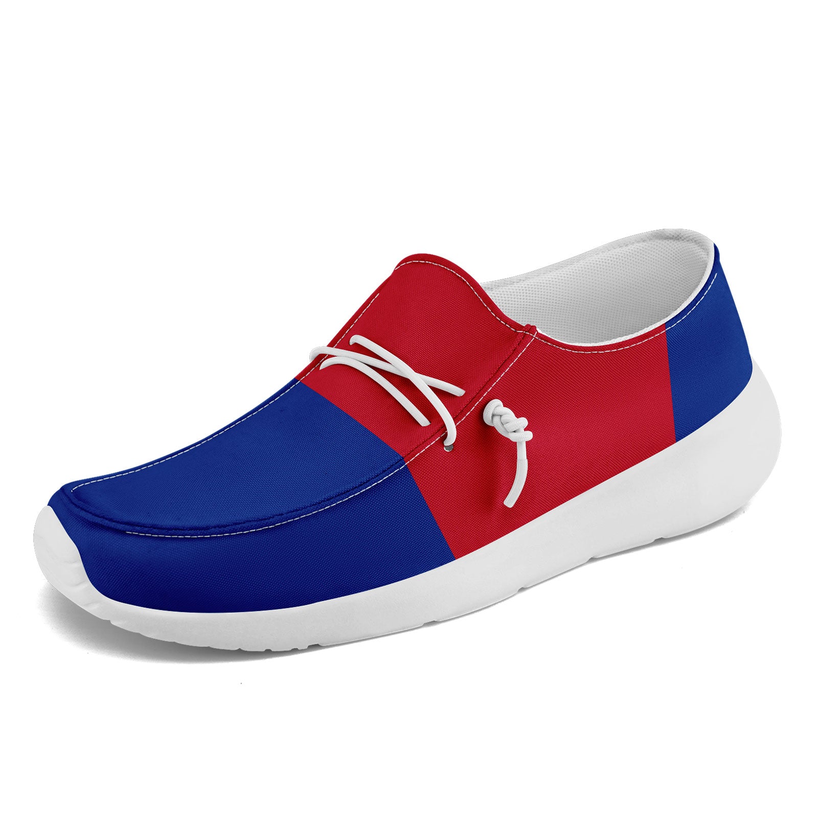 Custom Buffalo Blue & Red Personalized Sneakers - FN018 D020278 - Stylish & Comfortable for Casual Wear, Running & Sports