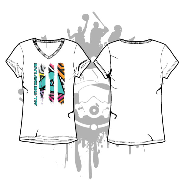 Azztastic Women's White Sublimation Jersey - Customizable Athletic Top for Soccer, Volleyball & Team Sports - Perfect for Game Day & Training