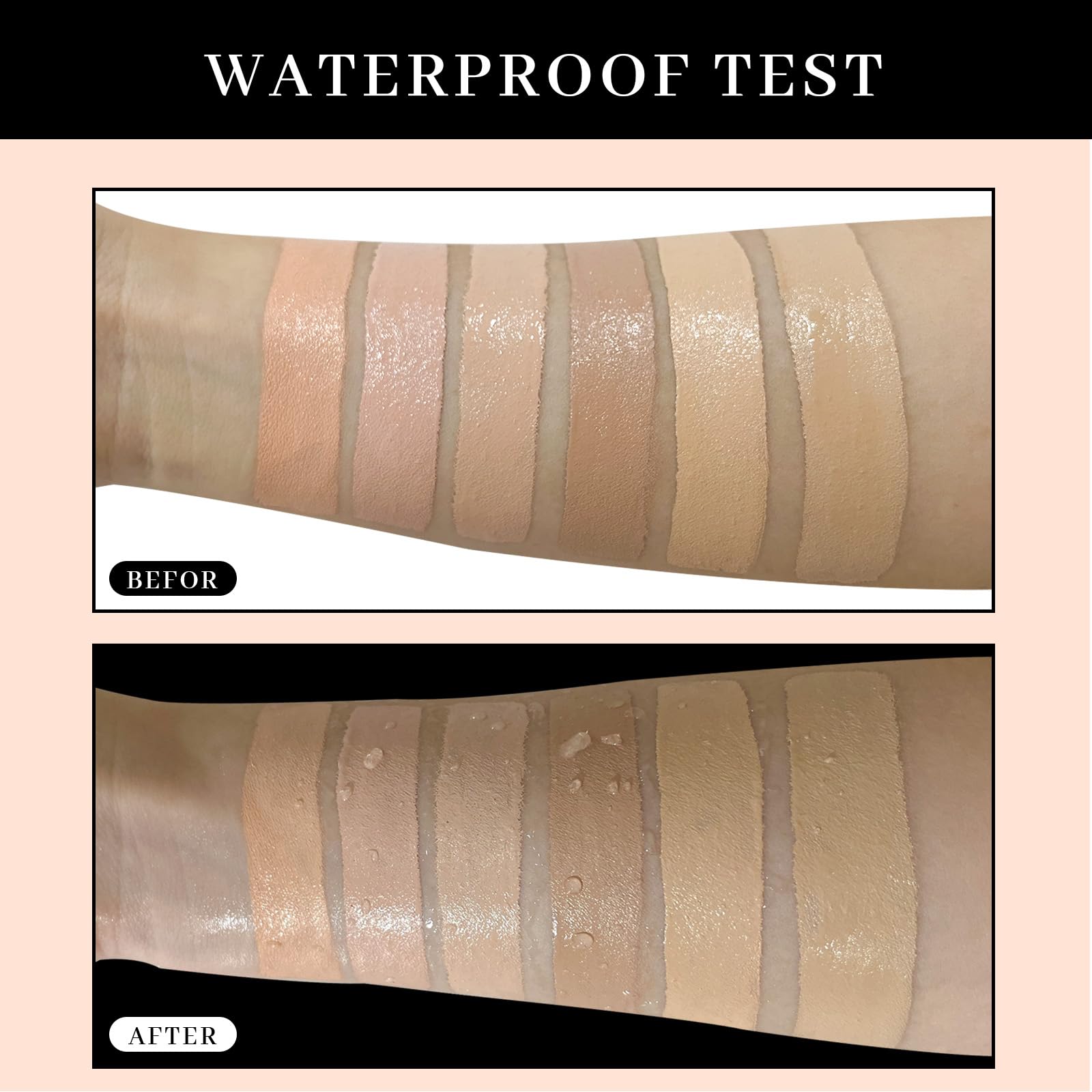 VERONNI Full Coverage Concealer Makeup - Waterproof Foundation with SPF 30 for Scars, Dark Circles & Blemishes - 1.1OZ/30g (Shade 211) - Perfect for Daily Wear, Photo Shoots & Special Occasions