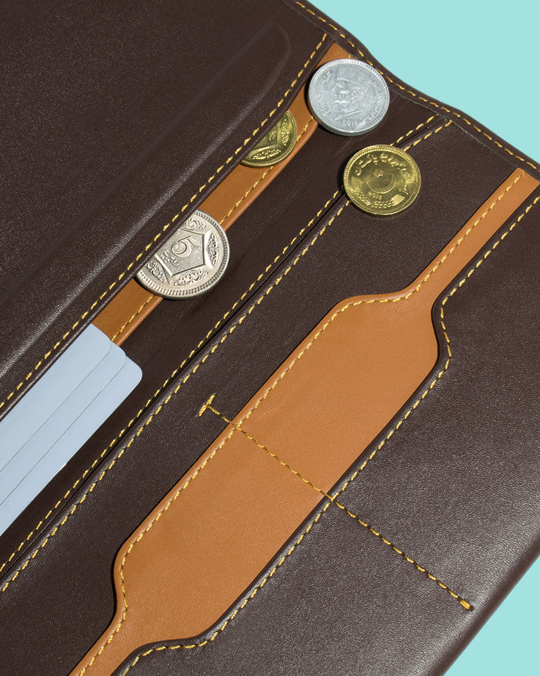 Premium Space-Themed Long Wallet for Men & Women - RFID Blocking Slim Bifold Wallet - Perfect for Travel, Business & Everyday Use