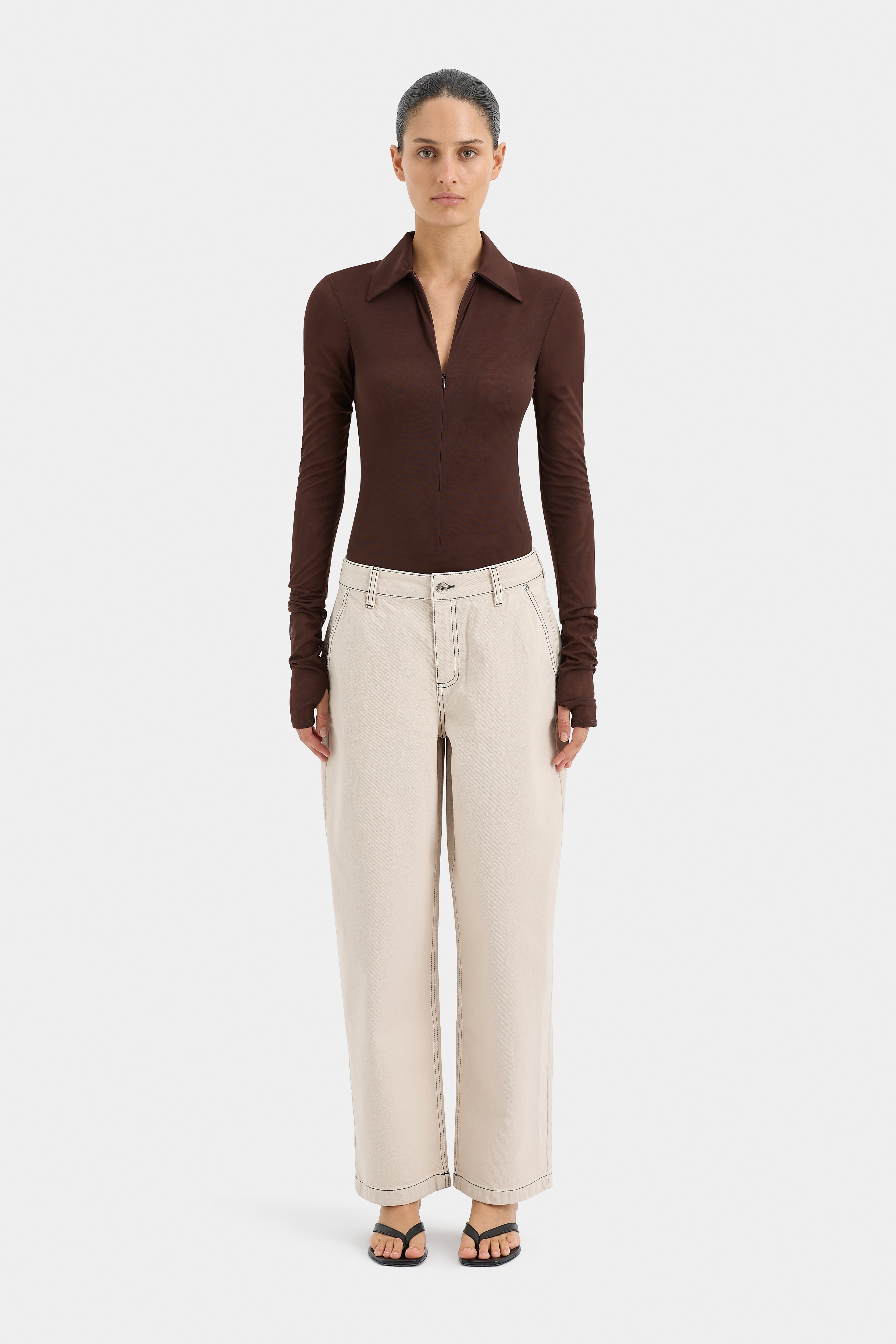 Orlan Mid Rise Jeans for Women - Comfortable Stretch Denim Pants | Perfect for Casual Wear, Office & Everyday Outfits