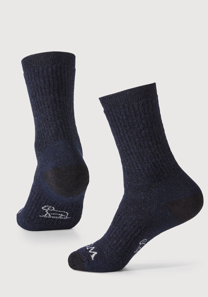 Premium Core Crew Socks with Full Cushion Support - Comfortable Athletic Socks for Running, Hiking & Everyday Wear