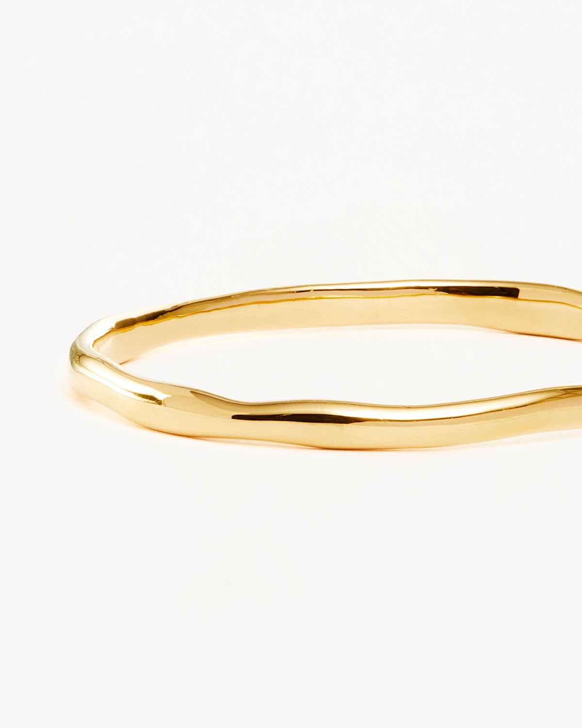 18K Gold Vermeil Love Bangle Bracelet for Women - Romantic Gift for Anniversary, Valentine's Day & Special Occasions