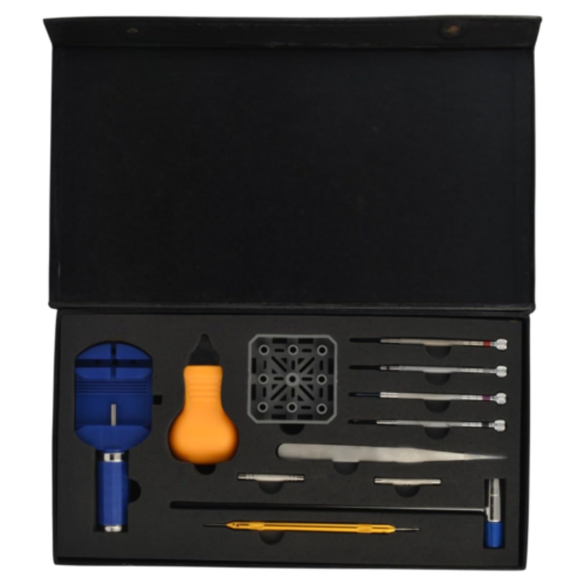 Deluxe 12 Watch Strap & Leather Band Changing Tool Kit - Compatible with Ferrari Watches for DIY Watch Repair