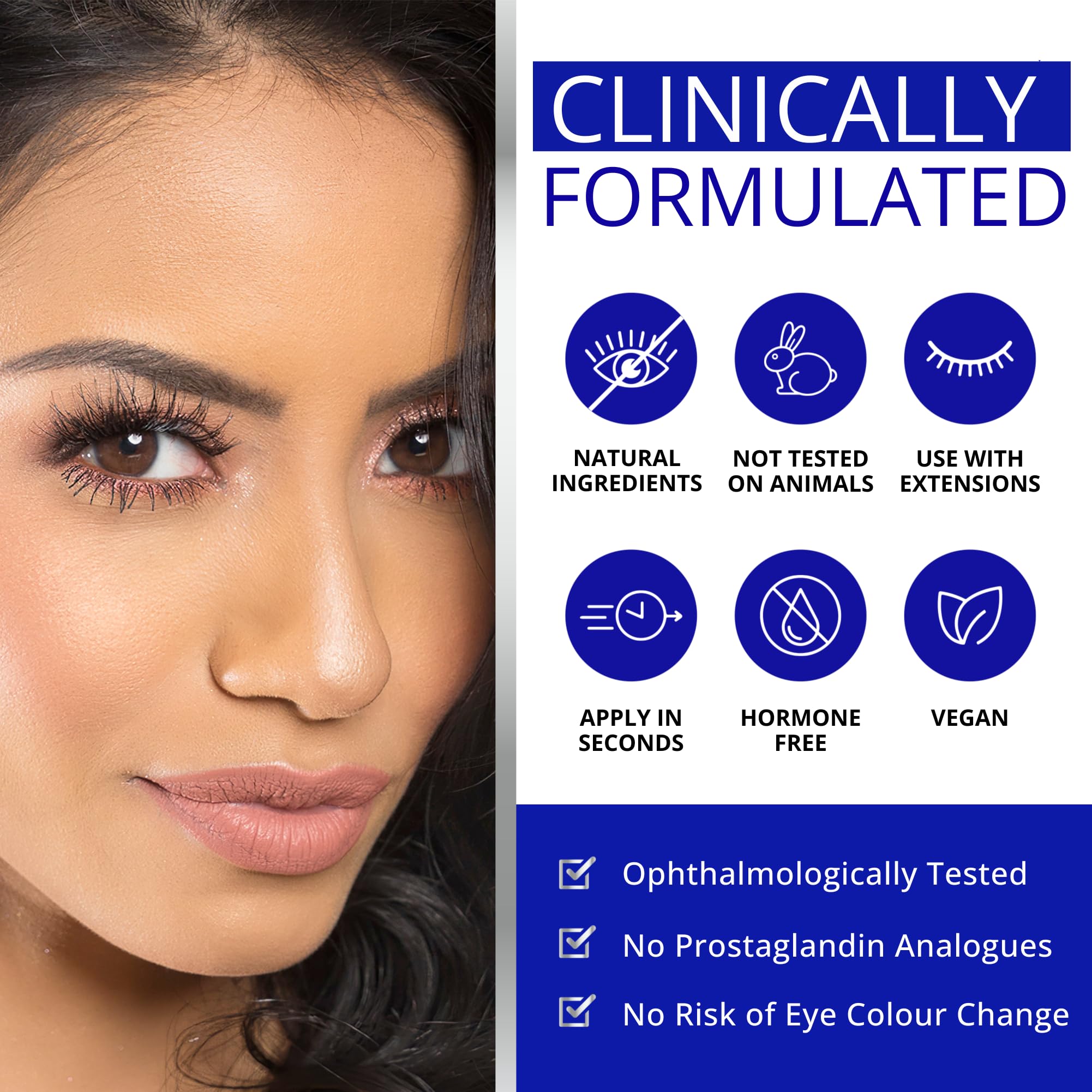 DERMAWORKS Lash & Brow Growth Serum - Advanced Eyelash & Eyebrow Enhancer for Fuller, Longer Lashes & Thicker Brows - 3ml Eyelash Serum & 5ml Eyebrow Booster - Promotes Growth, Strength & Conditioning - Perfect for Daily Beauty Routine & Special Occasions