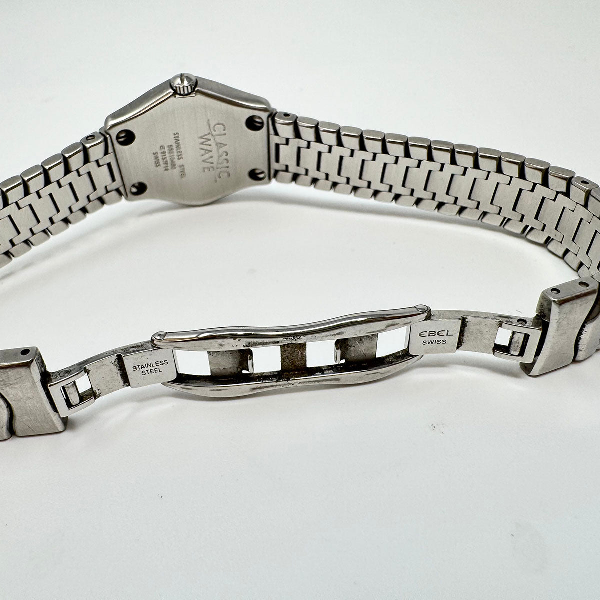 Ebel Wave Luxury Watch with Diamond Bezel - Swiss Made Men's & Women's Timepiece for Business, Gala & Special Occasions
