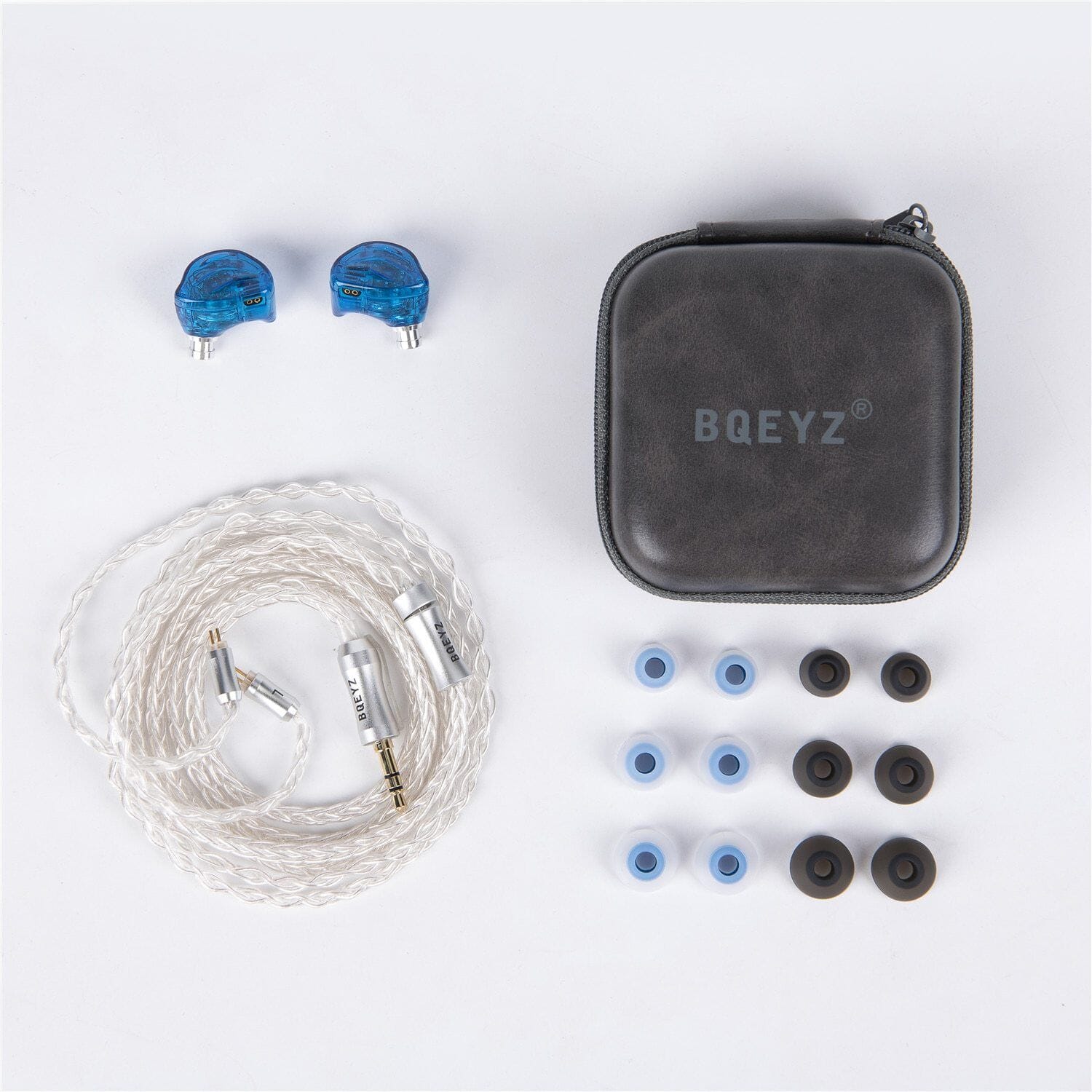 BQEYZ Summer 3 Hybrid Drivers Balanced Armature In-Ear Monitors (IEM) - High Fidelity Sound for Audiophiles, Musicians & Gaming Enthusiasts