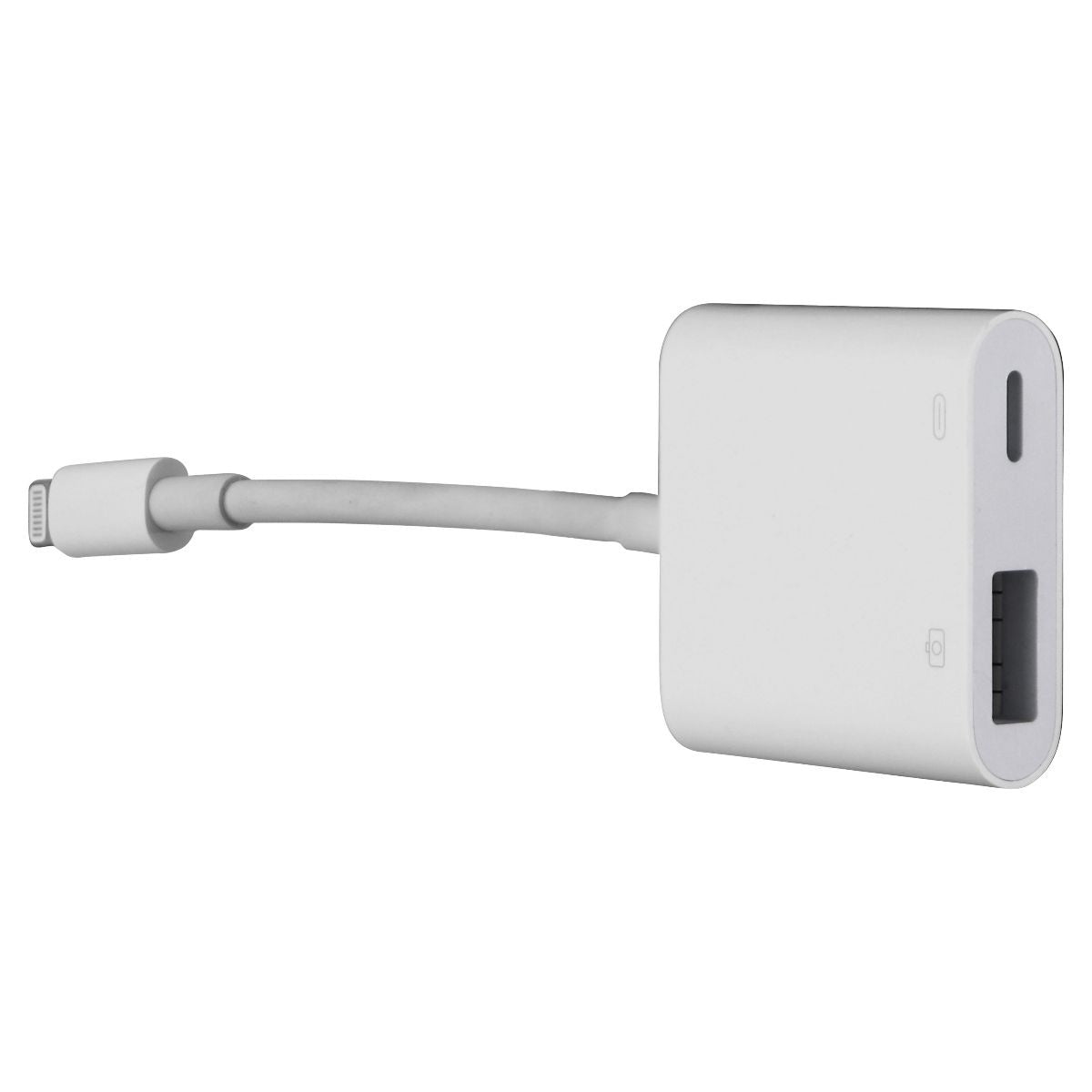 Apple MK0W2AM/A 8-Pin to USB 3 Camera Adapter for iPad & iPhone - White | Fast Photo & Video Transfer for Photography & Content Creation